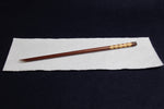Load image into Gallery viewer, Traditional reed qalam pen for Arabic calligraphy - open and cut for Naskh script 5
