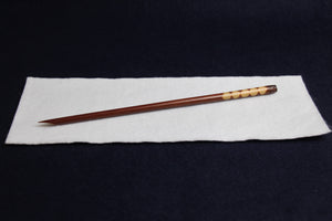 Traditional reed qalam pen for Arabic calligraphy - open and cut for Naskh script 5