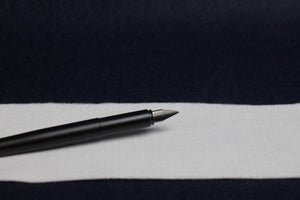 Black Jinhao 35 fountain pen with left oblique nib for Arabic calligraphy