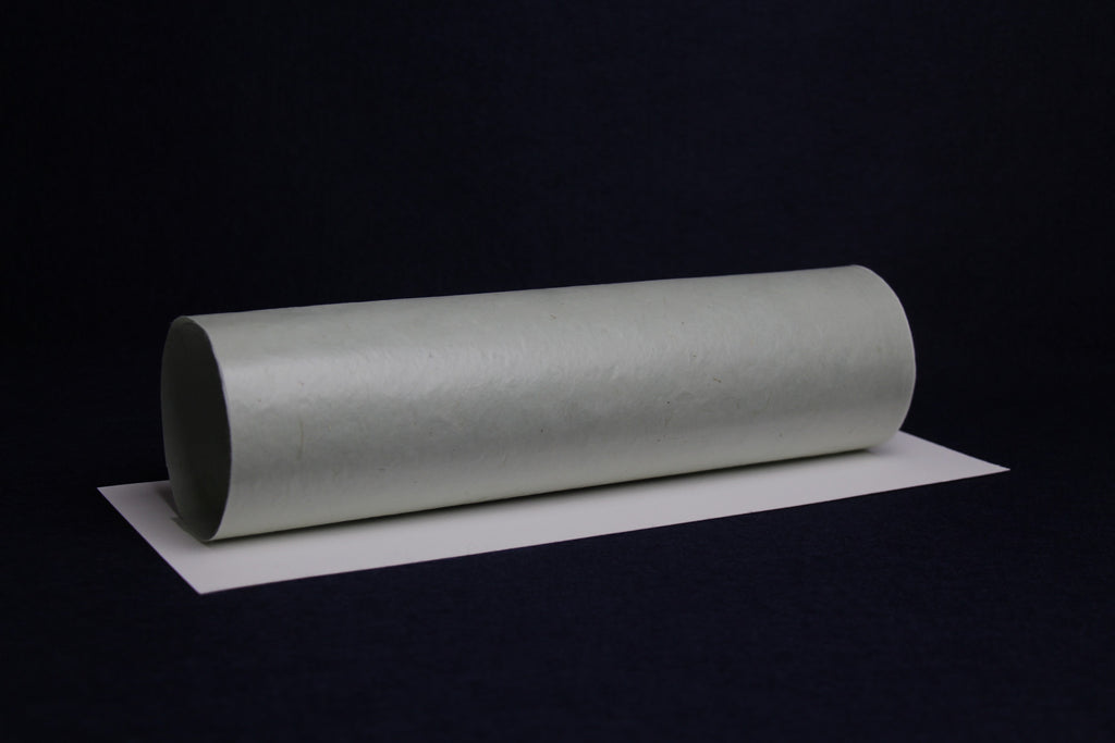 Handmade mulberry ahar paper for Arabic calligraphy: blue grey - July 2025