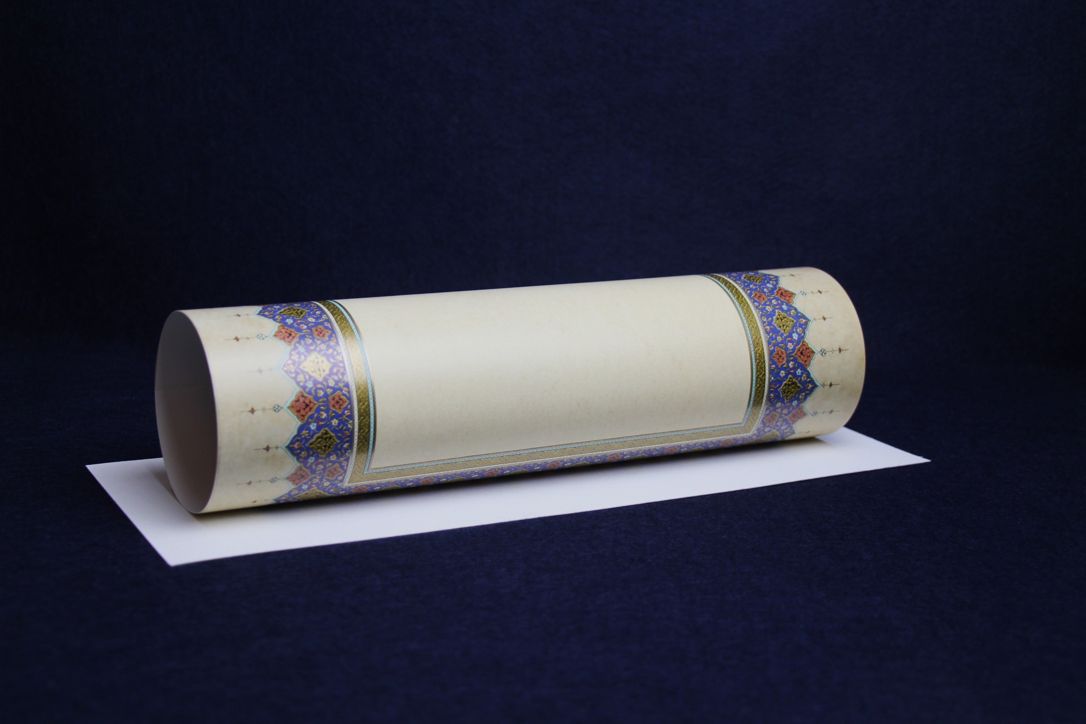 3 sheets of illuminated semigloss paper for Arabic calligraphy - b