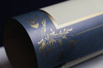 Load image into Gallery viewer, Book of 25 semi-gloss papers with decorated border (e)
