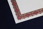 Load image into Gallery viewer, Loose sheets of paper with illuminated borders - pattern no. 11 for Arabic calligraphy
