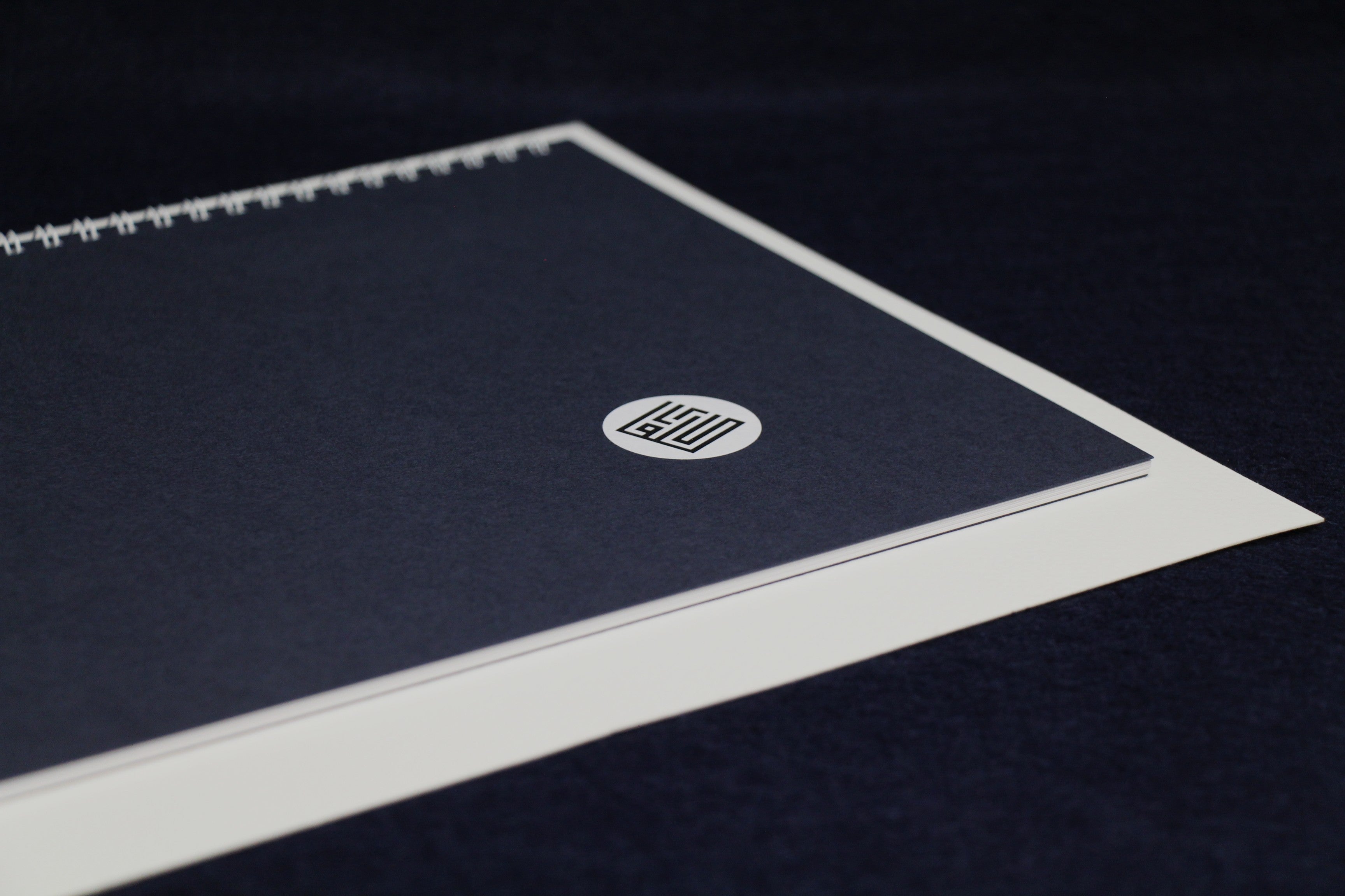 Semigloss paper practice notebook for Arabic calligraphy - unlined, 30 or 40 leaves