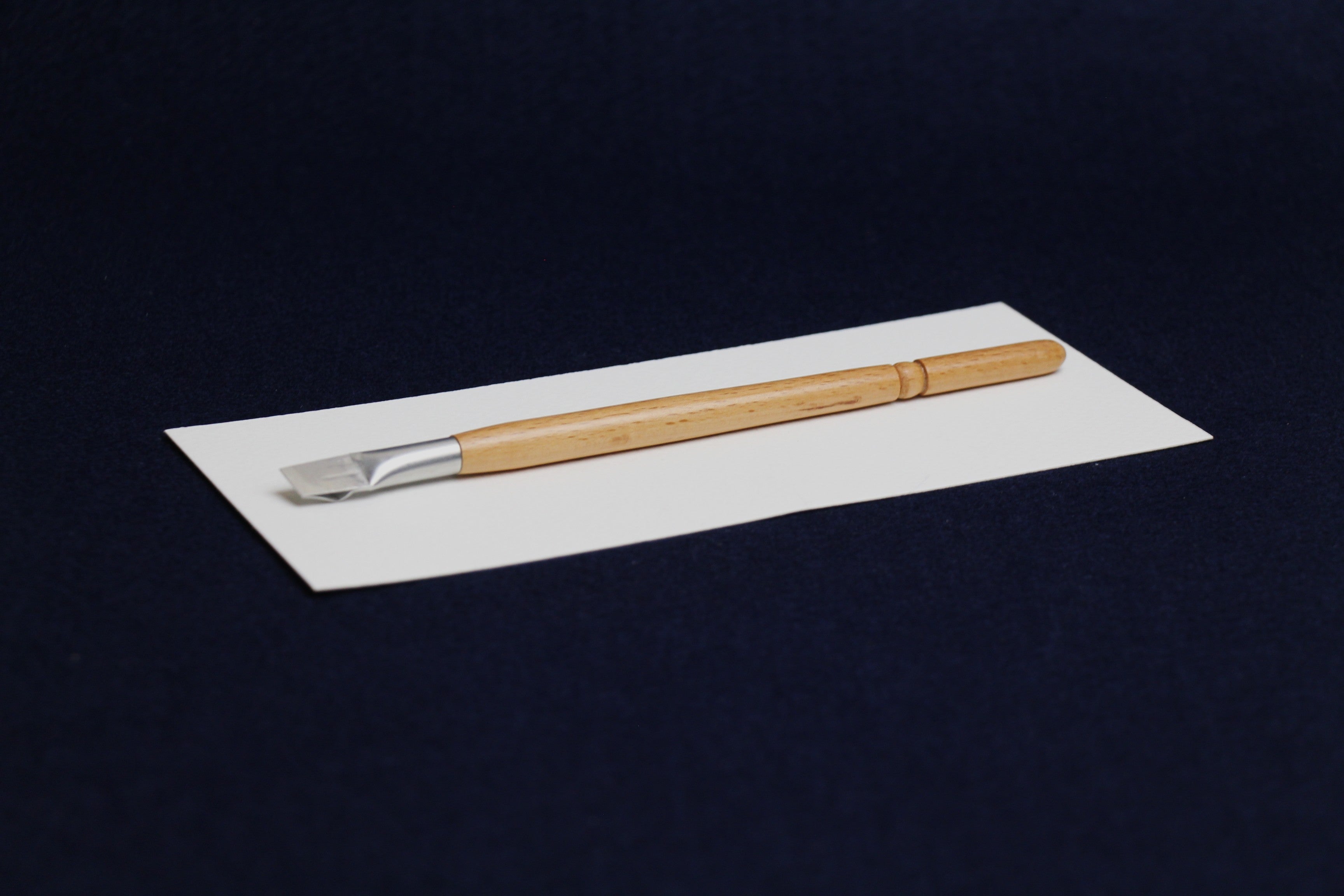 Qalam pen with aluminium nib for Arabic calligraphy:  5 - 10 mm, dip pen with left oblique nib