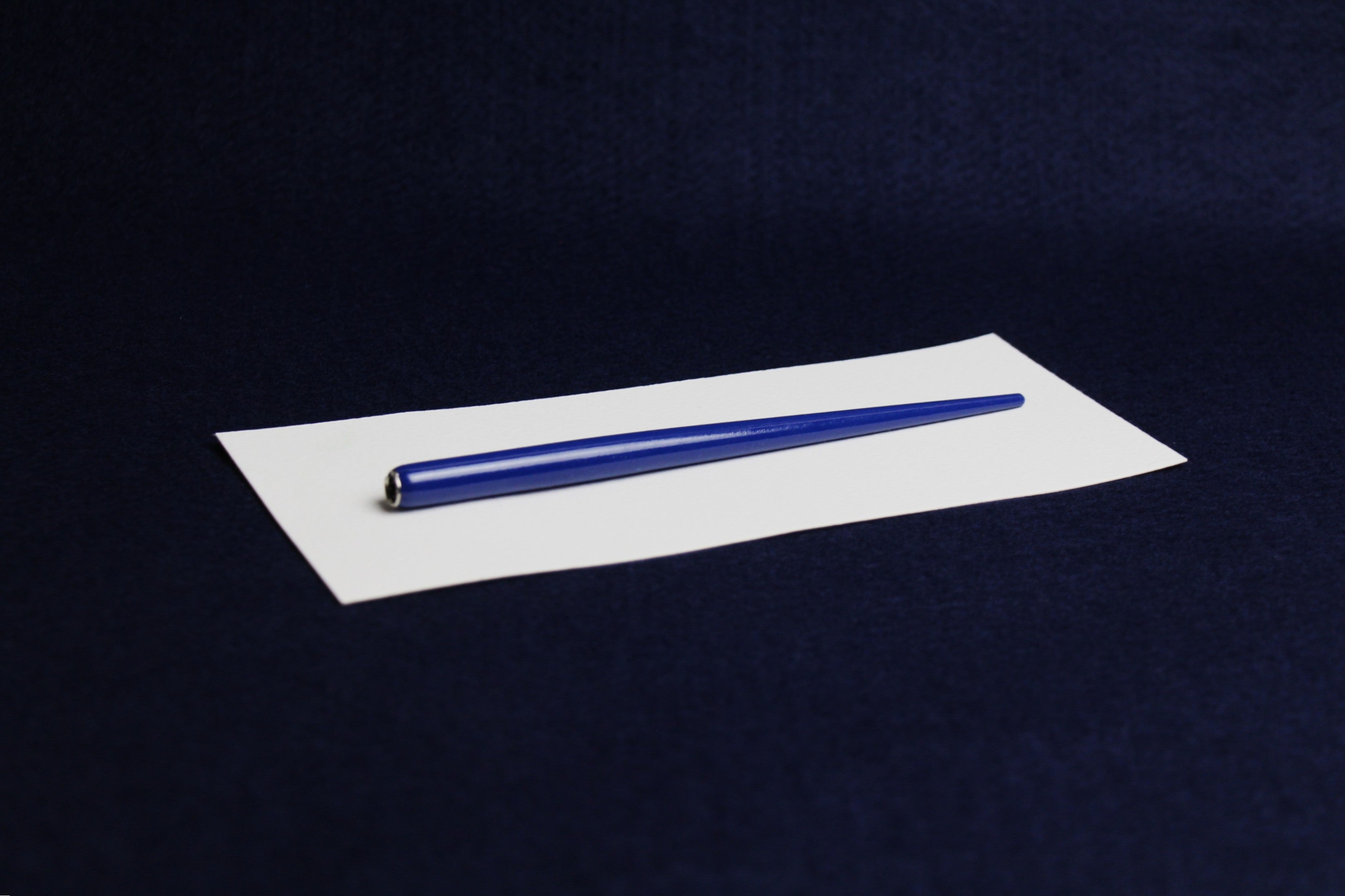 Standard wooden nib holder - blue