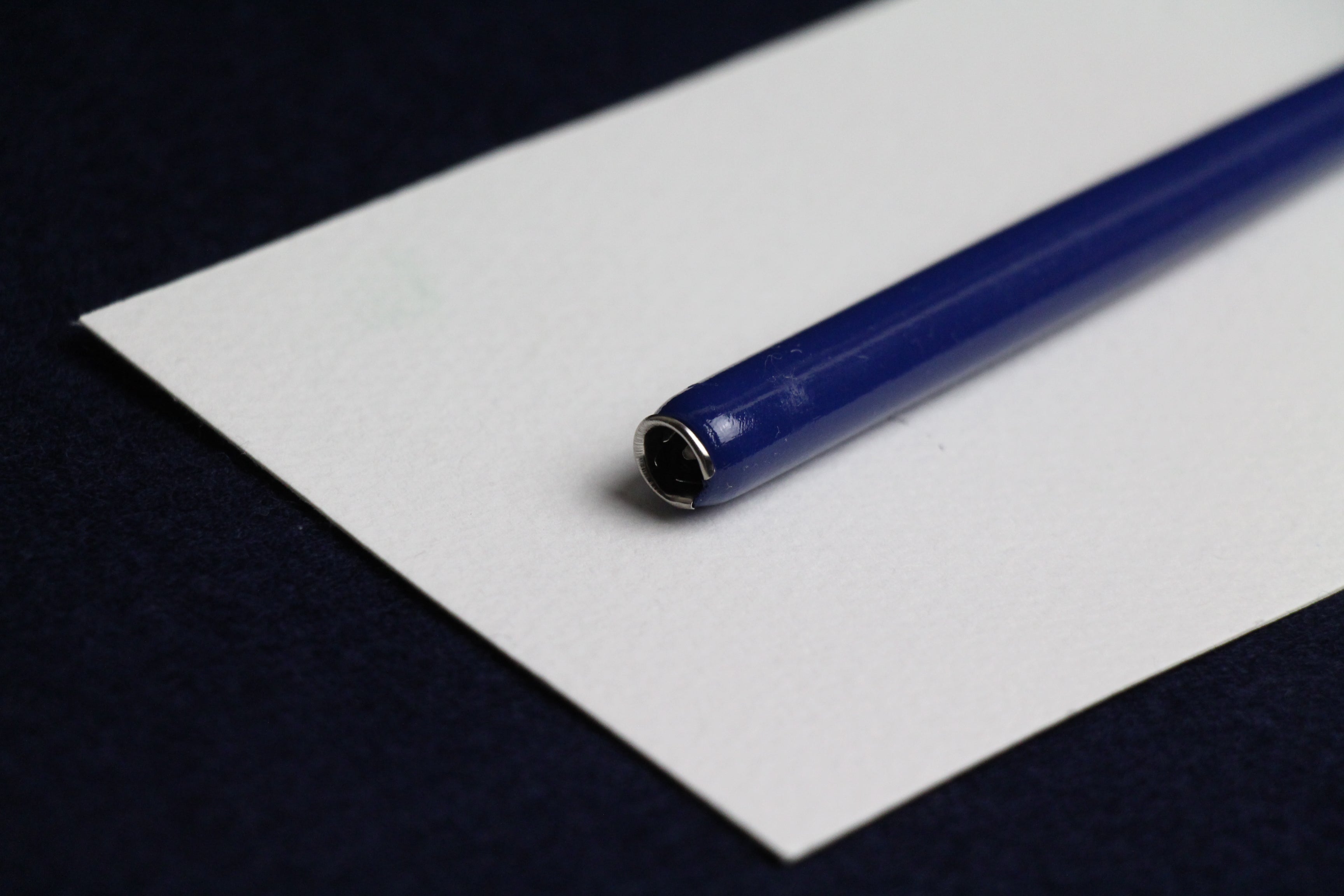 Standard wooden nib holder - blue