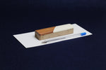 Load image into Gallery viewer, Bone and jujube wood makta with sanding paper for cutting Arabic calligraphy qalam pens
