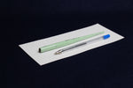 Load image into Gallery viewer, Standard nib holder - grey on mint green marble
