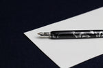 Load image into Gallery viewer, Standard nib holder - grey on black marble
