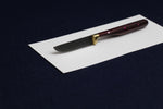Load image into Gallery viewer, Knife for Arabic calligraphy qalam pens with dark red handle
