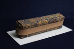 Load image into Gallery viewer, Cork fabric case with geometric print for Arabic calligraphy pens
