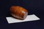 Load image into Gallery viewer, Wooden barrel pen stand for Arabic calligraphy qalam
