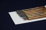 Load image into Gallery viewer, Set of 7 Javi dip qalam pens for Arabic calligraphy: 1 - 7 mm (a)
