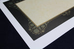 Load image into Gallery viewer, Loose sheets of paper with illuminated borders - pattern no. 18
