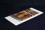 Load image into Gallery viewer, Set of 7 Javi dip qalam pens for Arabic calligraphy: 1 - 7 mm (b)
