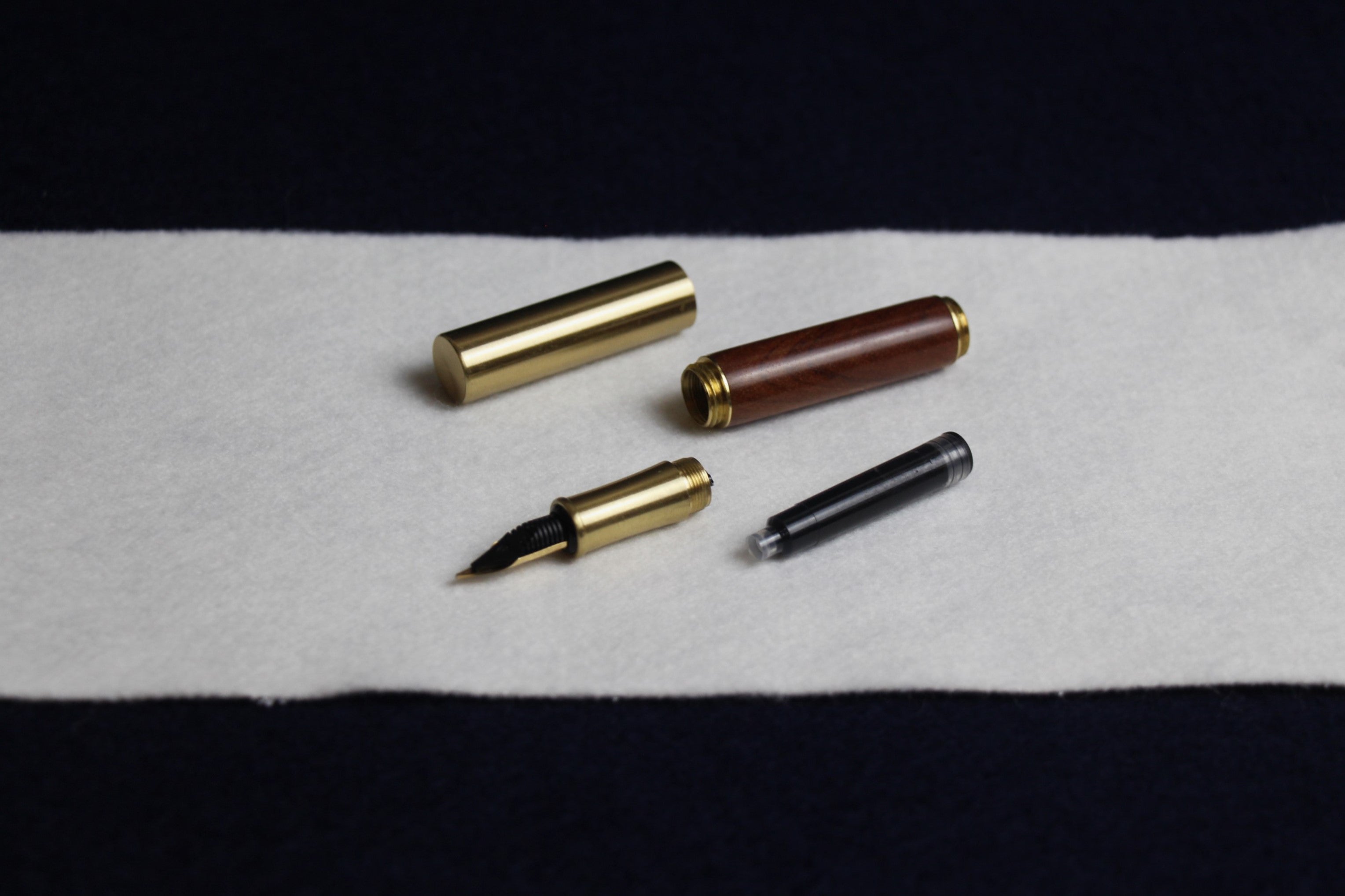 Mini pocket wooden fountain pens for Arabic calligraphy