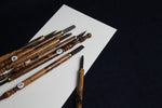Load image into Gallery viewer, Set of 7 Javi dip qalam pens for Arabic calligraphy: 1 - 7 mm (b)
