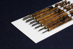 Load image into Gallery viewer, LEFT HAND Set of 7 Javi dip qalam pens for Arabic calligraphy: 1 - 7 mm (a)
