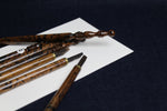 Load image into Gallery viewer, LEFT HAND Set of 7 Javi dip qalam pens for Arabic calligraphy: 1 - 7 mm (a)
