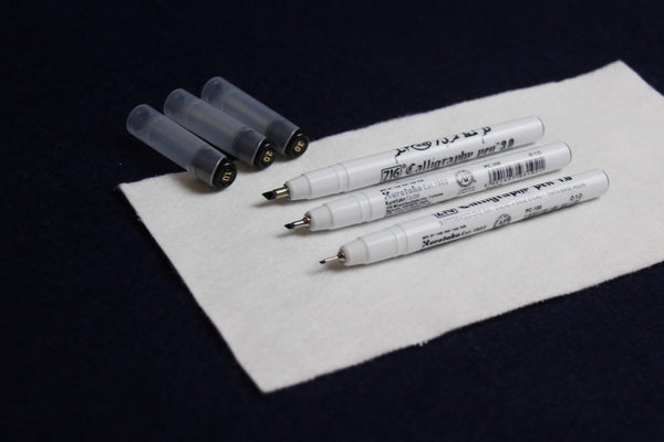 Zig Calligraphy Pen - Set of 3