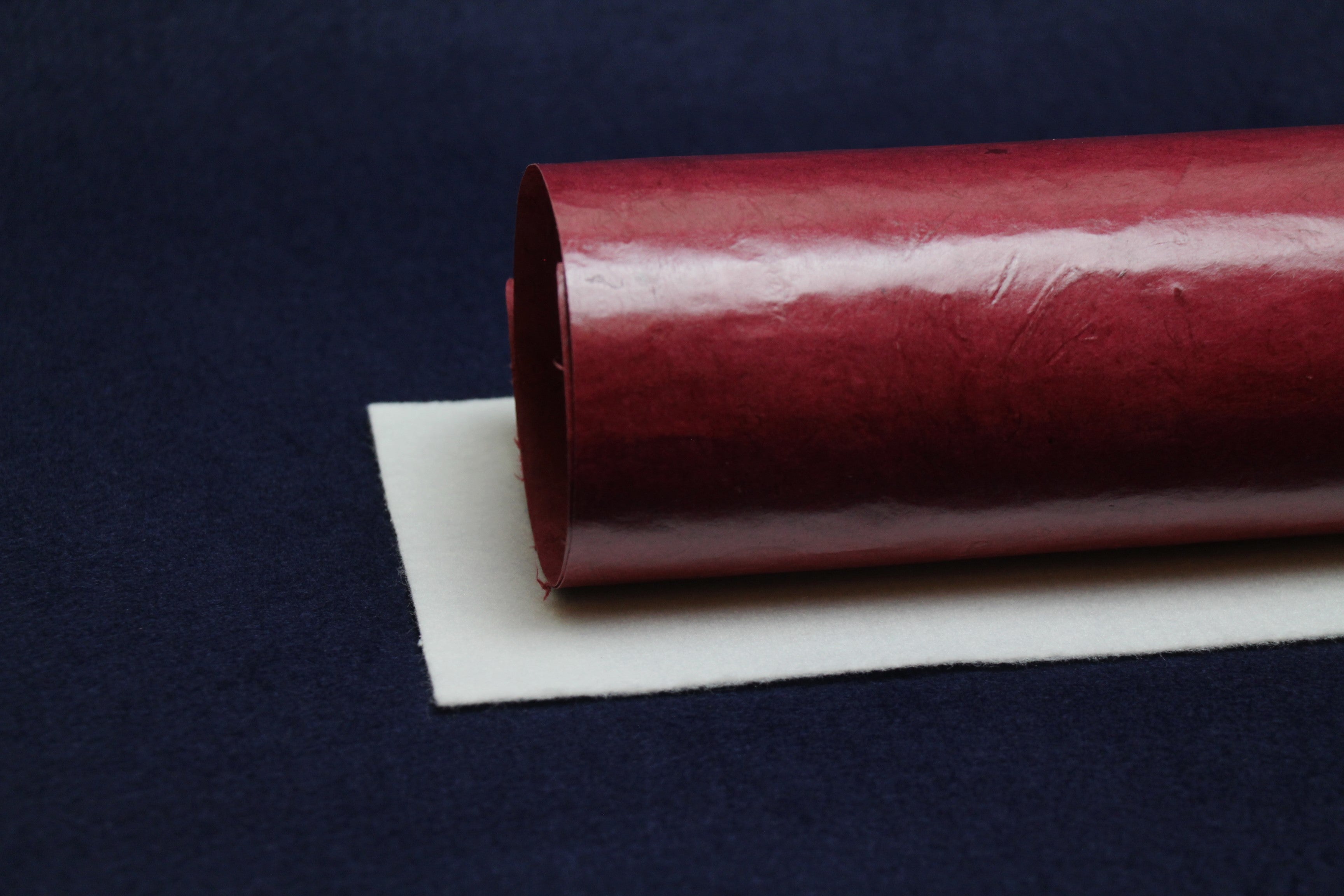 Handmade Nepal ahar paper for Arabic calligraphy: red
