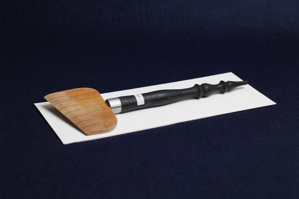 Extra wide qalam pen with wooden nib for Arabic calligraphy: 80 - 100 mm, ambidextrous dip pen