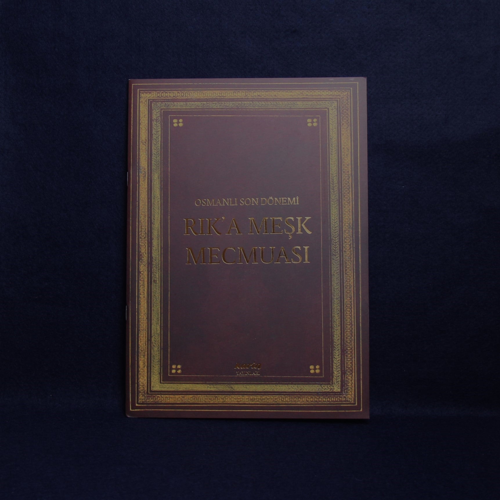 Arabic calligraphy model book for Ruq'a script - late Ottoman period