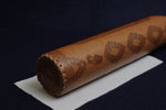 Load image into Gallery viewer, Round tube qalam case made of faux leather - medium brown

