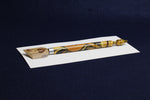 Load image into Gallery viewer, Wide bamboo pen for Arabic calligraphy: 31 - 35 mm, dip pen with left oblique nib

