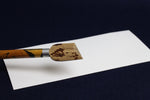 Load image into Gallery viewer, Wide bamboo pen for Arabic calligraphy: 31 - 35 mm, dip pen with left oblique nib
