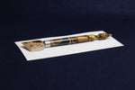 Load image into Gallery viewer, Wide bamboo pen for Arabic calligraphy: 36 - 40 mm, dip pen with left oblique nib
