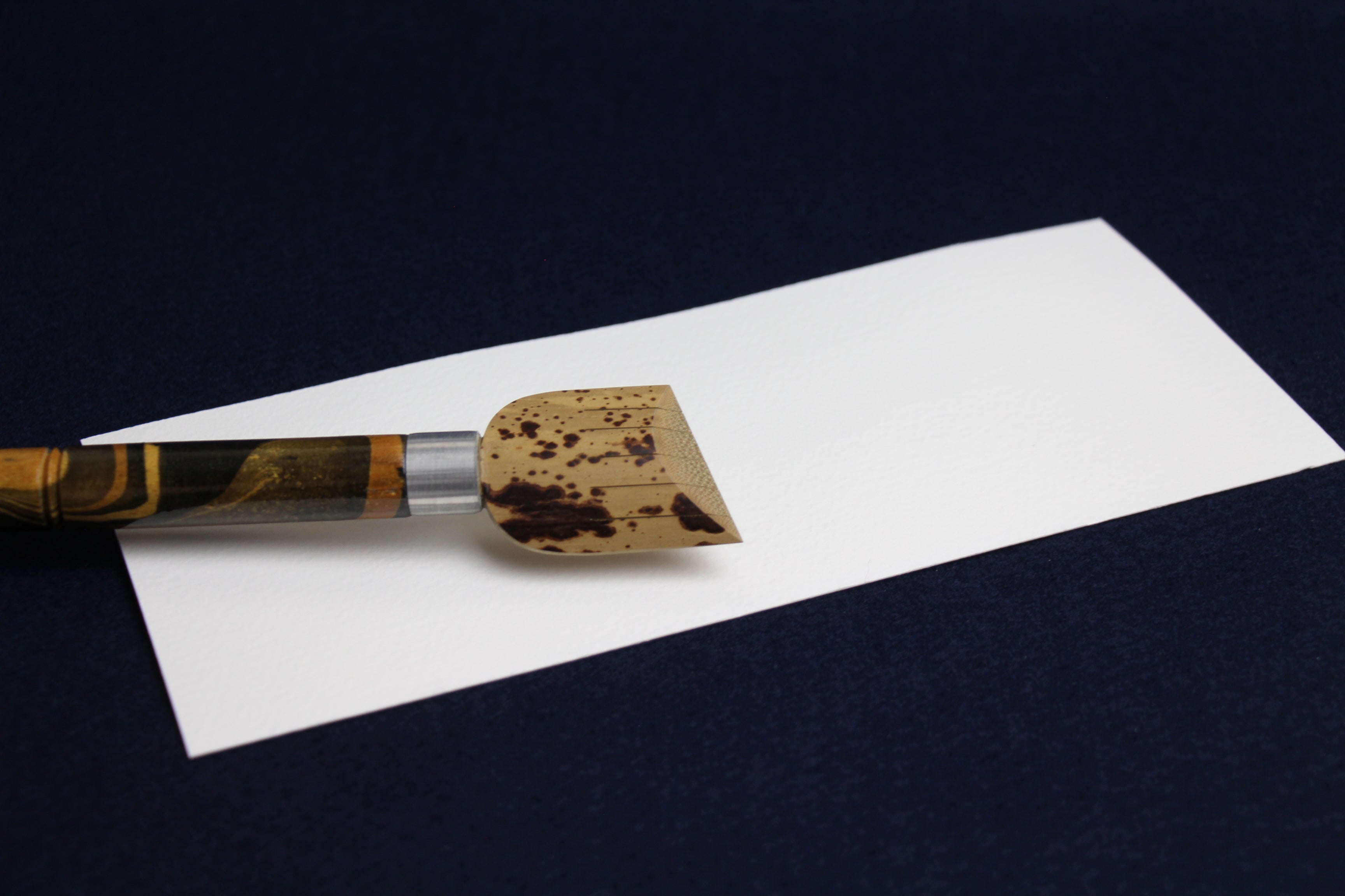 Wide bamboo pen for Arabic calligraphy: 36 - 40 mm, dip pen with left oblique nib