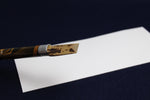 Load image into Gallery viewer, Wide bamboo pen for Arabic calligraphy: 36 - 40 mm, dip pen with left oblique nib
