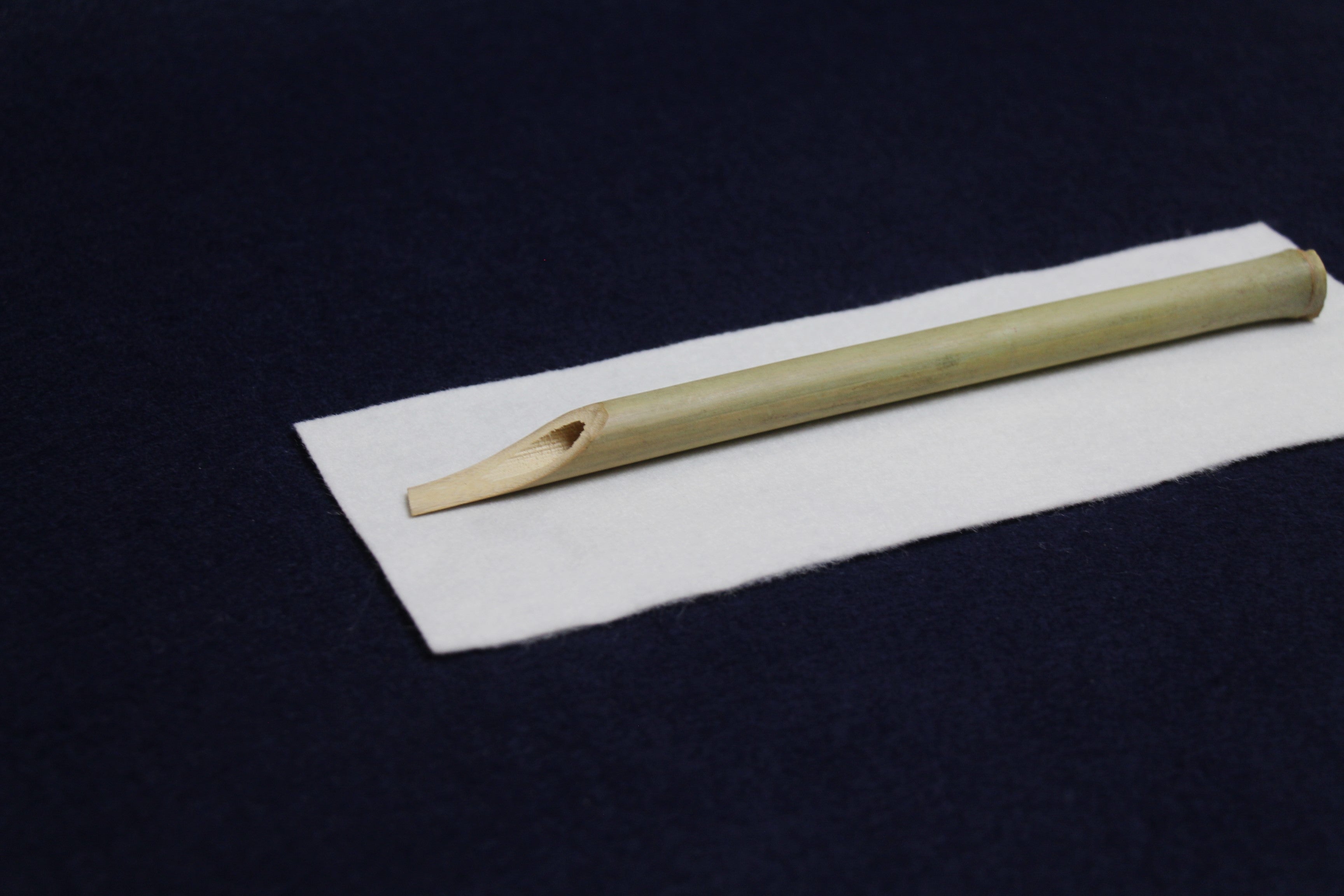 Traditional round bamboo qalam pen for Arabic calligraphy