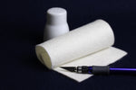 Load image into Gallery viewer, Ahar paper accessories- chalk powder, correction knife, wool felt
