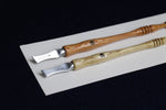 Load image into Gallery viewer, Set of 5 qalam pens with parallel plate aluminium nib for Arabic calligraphy: 2-4-6-8-10 mm
