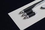 Load image into Gallery viewer, Herlitz fountain pen set with 3 replaceable left oblique nibs for Arabic calligraphy
