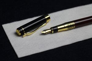 Fountain pen with left oblique nib for Arabic calligraphy - unbranded
