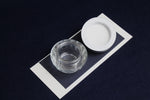 Load image into Gallery viewer, 50 ml  glass ink pot with plastic, crystal like lid
