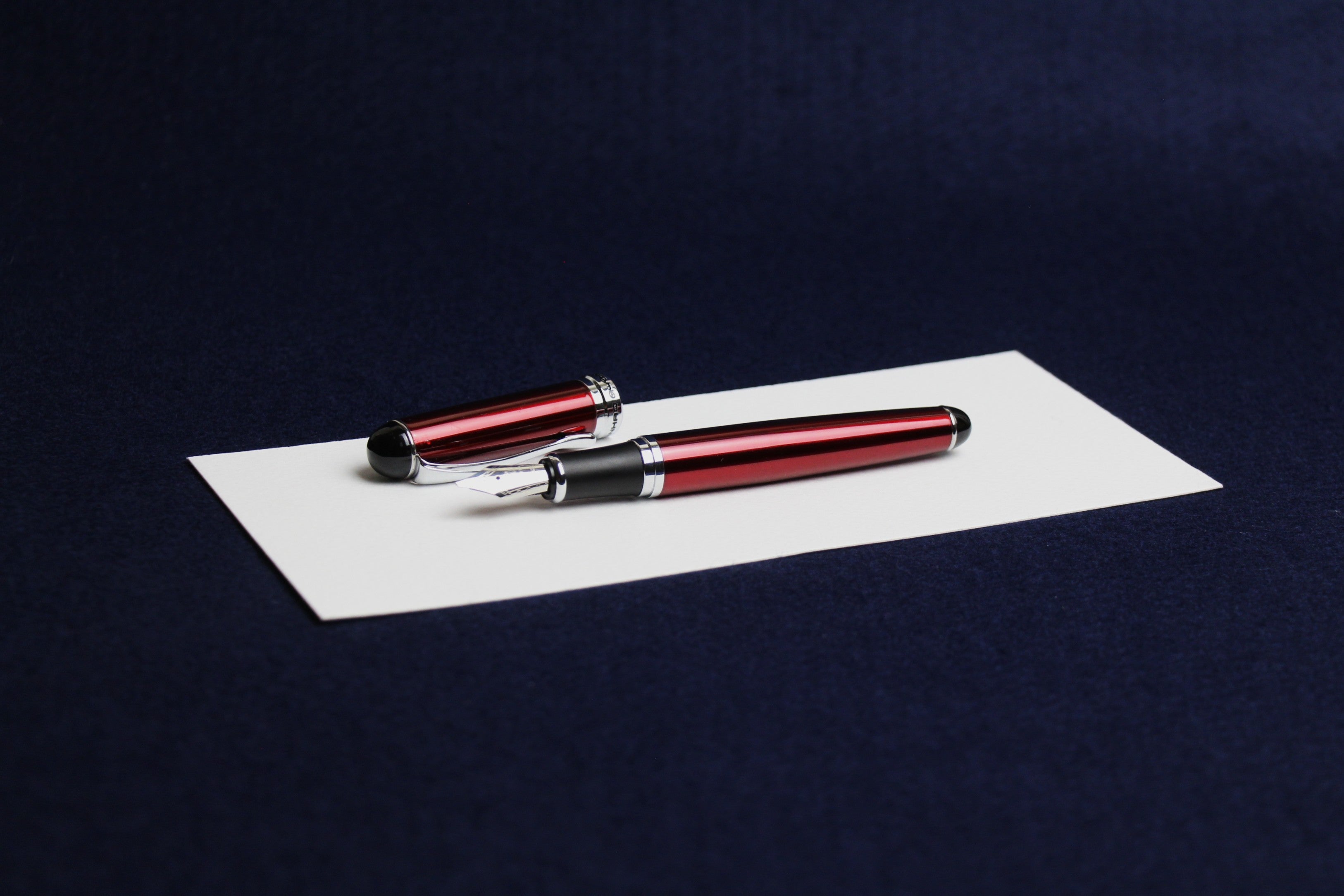 Jinhao X750 fountain pen with left oblique nib - red for Arabic calligraphy