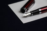 Load image into Gallery viewer, Jinhao X750 fountain pen with left oblique nib - red for Arabic calligraphy
