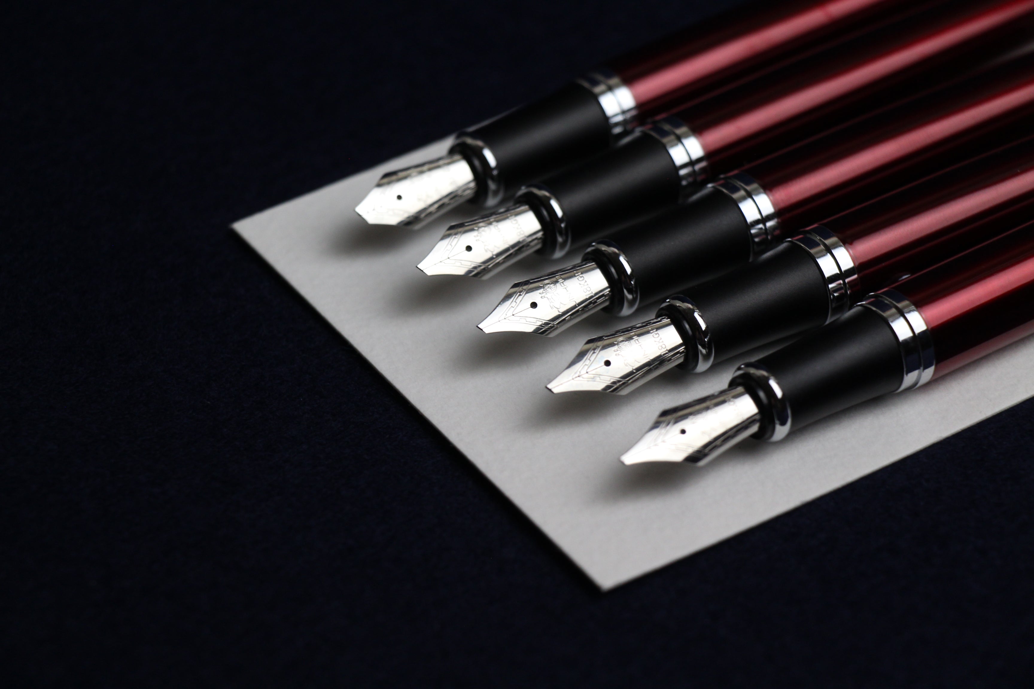 Jinhao X750 fountain pen with left oblique nib - red for Arabic calligraphy