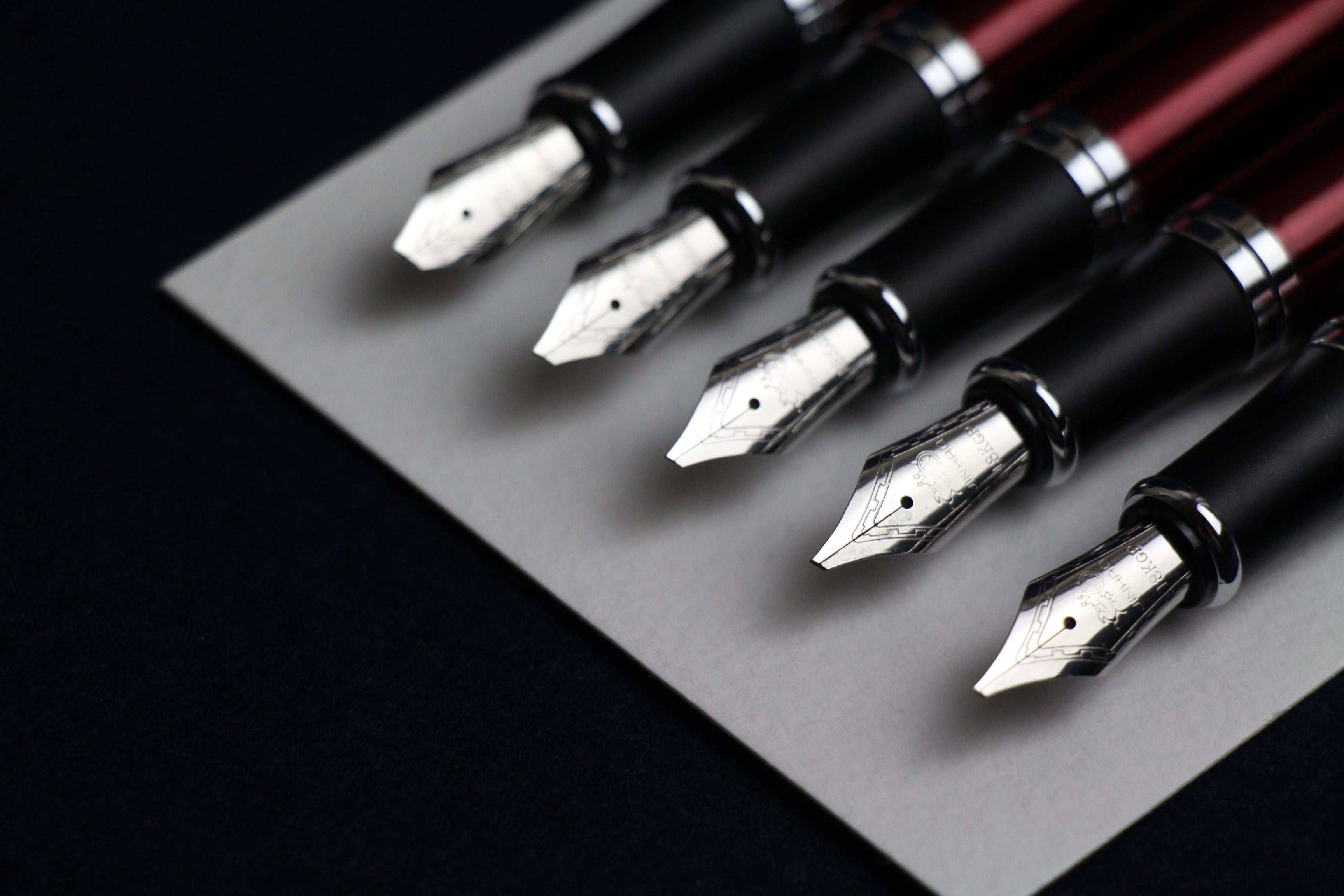 Jinhao X750 fountain pen with left oblique nib - red for Arabic calligraphy