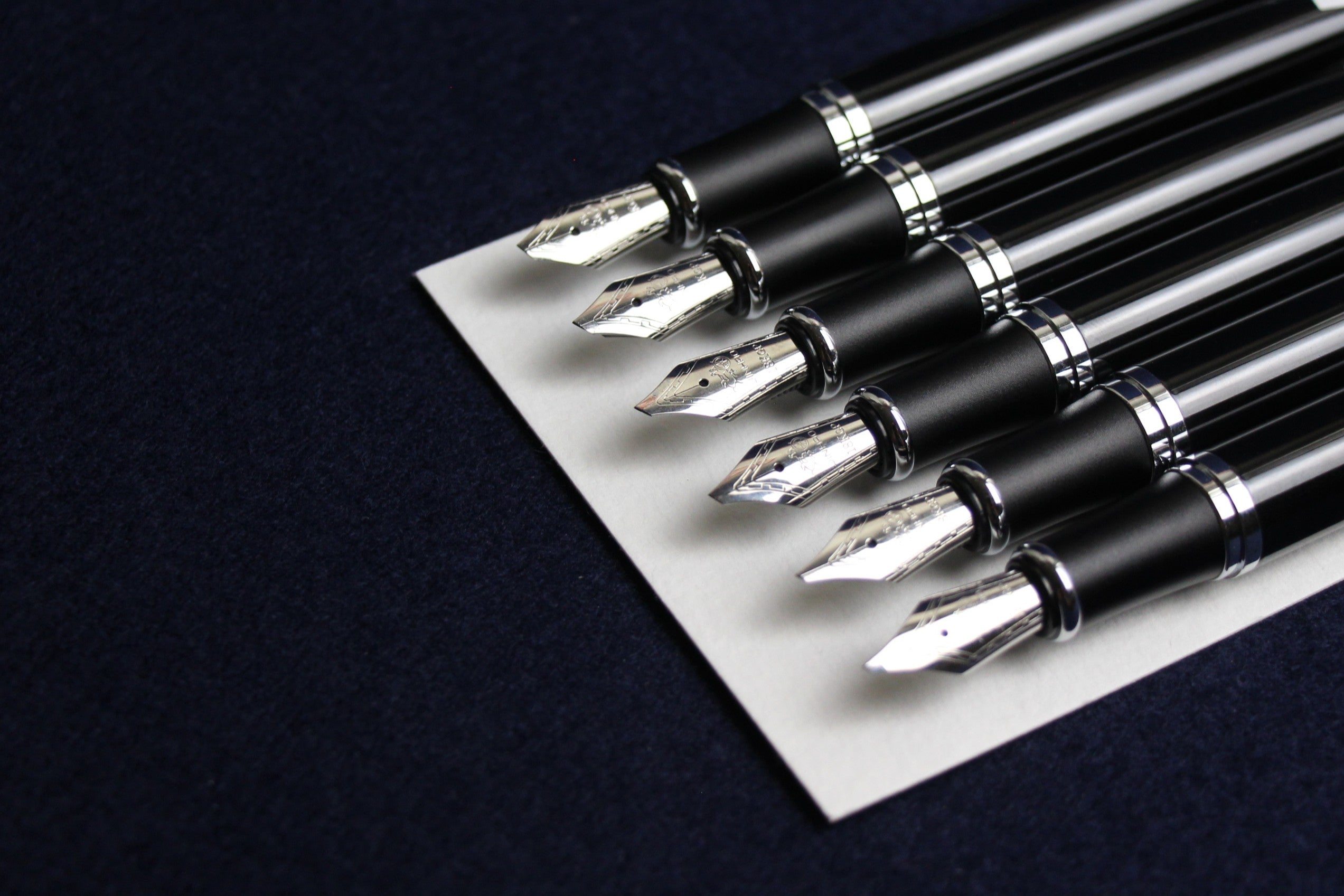 Jinhao X750 fountain pen with left oblique nib for Arabic calligraphy- black