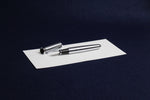 Load image into Gallery viewer, Jinhao X750 fountain pen with left oblique nib - silver; Arabic calligraphy
