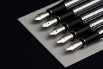 Load image into Gallery viewer, Jinhao X750 fountain pen with left oblique nib - silver; Arabic calligraphy
