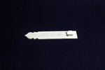 Load image into Gallery viewer, Small bone makta with stabiliser for cutting reed and bamboo pens for Arabic calligraphy
