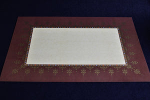 Loose sheets of paper for Arabic calligraphy with illuminated borders - pattern 2