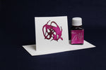 Load image into Gallery viewer, Taher traditional Iranian water-based ink for Arabic and Persian calligraphy beetroot magenta
